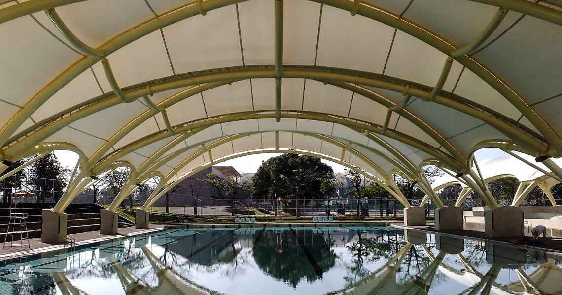 Pool Shade Structures, Tensile Fabric Structures | Xphili (China